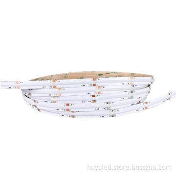 3-Year Warranty COB RGB LED Strip, 840 LEDs, CE Certified, 12V/24V Flexible White Light